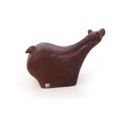 مجسمه‎ ‎چوبی‎ ‎‎‎‎ساده‎ ‎‎سایز‎ ‎11‎ cm‎ ‎ ‎‎رنگ‎ ‎قهوه ای تیره‎ ‎ ‎‎طرح‎ ‎خرس‎ ‎ ‎‎‎‎