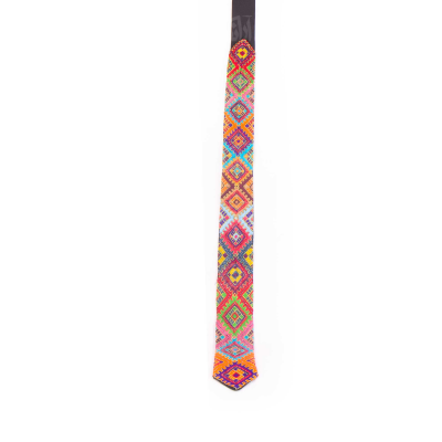 کراوات‎ ‎‎سوزن دوزی بلوچ‎ ‎‎سایز‎ ‎160‎ cm‎ ‎ ‎‎نارنجی‎ ‎‎طرح‎ ‎هندسی‎ ‎ ‎‎‎‎